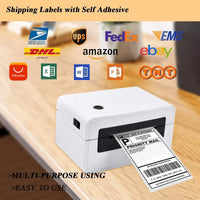 4x6 Inch Thermal Label Paper 100/200/500 Sheets 100x150mm Labels Shipping DHL UPS Express Barcode For 9220/9210/246S/D100/D200