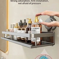Drill Suction Cup Rack – Bathroom Shelf Toilet