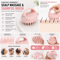 Scalp Massage &amp; Shampoo Brush BUY 1, GET 1 FREE! | Everyday Home Deal