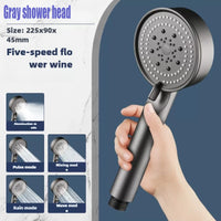 Adjustable High Pressure Shower Accessory – Head Sunflower