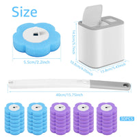 Toilet Accessory – Brush Holder Set