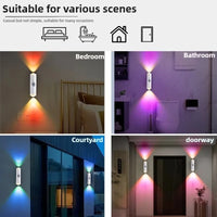 Double-head LED Night Light – Motion Sensor RGB