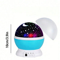 Star Moon Projection Lamp – Room Decor Birthday