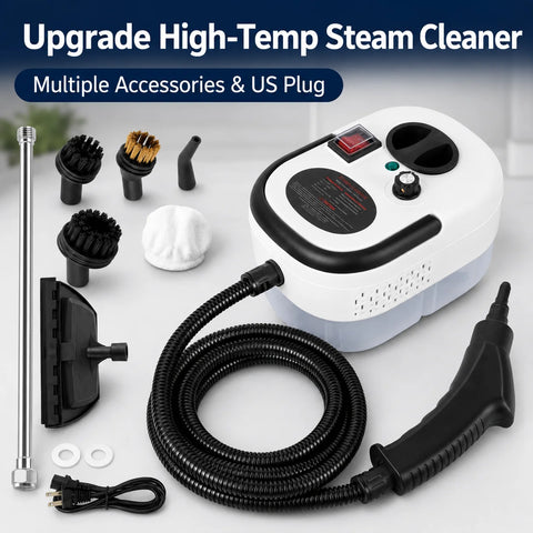 2500W High Temperature Steam Cleaner – 110V Portable Handheld