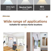 Double-head LED Night Light – Motion Sensor RGB