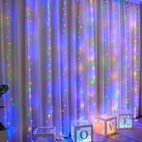 LED Fairy String Curtain – Lights Mode Remote