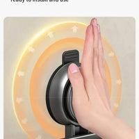 Drill Suction Cup Rack – Bathroom Shelf Toilet