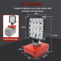 Battery Flashlight Working Light – Camping Lamp