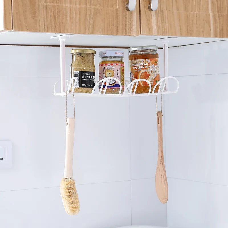Under Desk Cable Management Tray – Power Strip & Cord Organizer