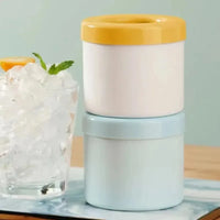 Silicone Ice Cube Tray – Round Bucket
