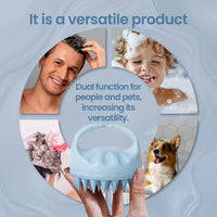 Hair Scalp Massager – Shampoo Brush Exfoliator
