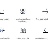 Folding Fan – Phone Stand 5-speed