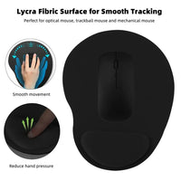 Ergonomic Wrist Rest Mouse Mat – Memory Foam Non-slip