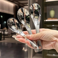 Set- Large Capacity Mirror – Polished Cutlery Desserts
