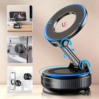 Foldable Magnetic Car Phone Holder – N52 Magnet 360