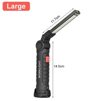 Cob LED Work Light – USB Rechargeable Flashlight