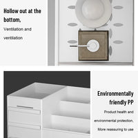 White New Drawer Makeup – Storage Box Dormitory
