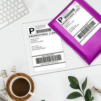 4x6 Inch Thermal Label Paper 100/200/500 Sheets 100x150mm Labels Shipping DHL UPS Express Barcode For 9220/9210/246S/D100/D200