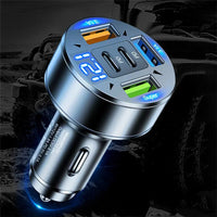 250W Ports Car Charger – Fast Charging Qc3.0