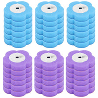 Toilet Brush and Holder Set with Disposable Refills Replacement Head Cleaning Kit Bathroom Cleaning Brush WC Accessories Tool