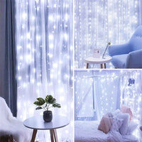 LED Fairy String Curtain – Lights Mode Remote