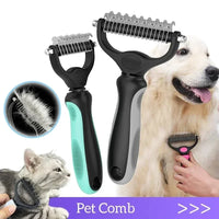 Stainless Steel Pet Grooming Tool – Brush Dog Cat