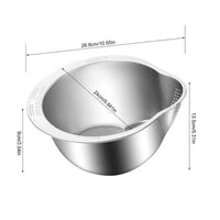 Rice Washer Strainer – Bowl Stainless Steel