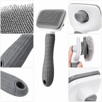 Universal Pet Detangling Brush – Massages Out Knots