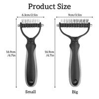 Stainless Steel Pet Grooming Tool – Brush Dog Cat