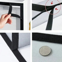 Screen Drill Sand Curtain – Self-installation Invisible Household