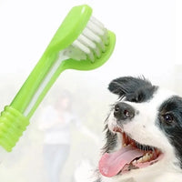3-sided Pet Toothbrush – Dog Plastic