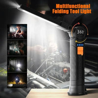 Cob LED Flashlight USB Accessory – Rechargeable Work Light