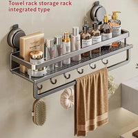 Drill Suction Cup Rack – Bathroom Shelf Toilet