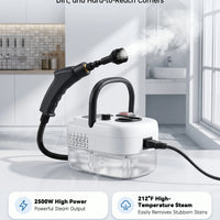 2500W High Temperature Steam Cleaner – 110V Portable Handheld