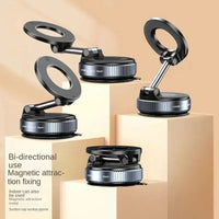 Foldable Magnetic Car Phone Holder – N52 Magnet 360
