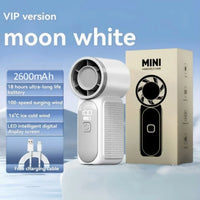 100-speed Mini Handheld Fan – High-speed Turbo Blower