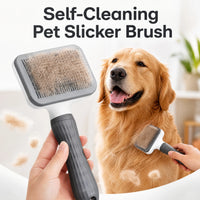 Universal Pet Detangling Brush – Massages Out Knots