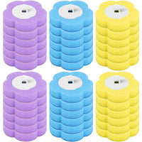 Toilet Brush and Holder Set with Disposable Refills Replacement Head Cleaning Kit Bathroom Cleaning Brush WC Accessories Tool