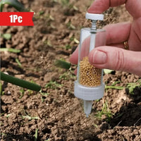 1-piece Handheld Seed Dispenser – Mini Manual Seeder