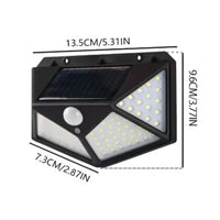 100LED Solar Wall Lamp – Outdoor Lampwaterproof Motion