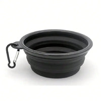 Folding Portable Silicone Dog Accessory – Feeder Bowl Pet