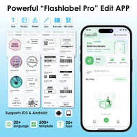 Thermal Label Printer -4x6 Shipping Label Printer for Small Business, Home Use - Compatible with Android, iPhone and Windows