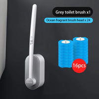 Disposable Toilet Accessory – Brush Without Dead