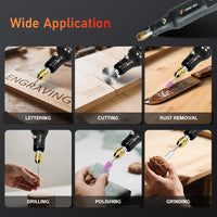 Rotary Tool Kit USB Accessory – Rechargeable Grinder Pen