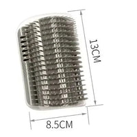 Wall Mount Corner Cat Accessory – Self Groomer Comb