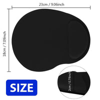 Ergonomic Wrist Rest Mouse Mat – Memory Foam Non-slip