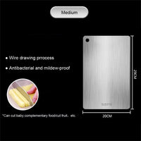 Stainless Steel Panel Chopping Board – Kitchen Household Thickened