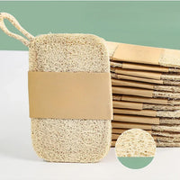 Gentle Body Scrubber Shower Accessory – Bath Bamboo Fiber