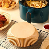 100-piece Air Fryer – Disposable Paper Non-stick