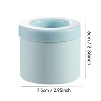 Silicone Ice Cube Tray – Round Bucket